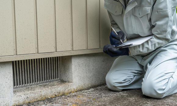 シロアリ無料調査