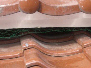 施工前の瓦屋根