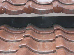 施工後の瓦屋根