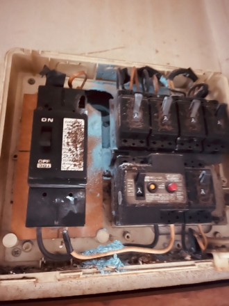 ネズミの侵入口